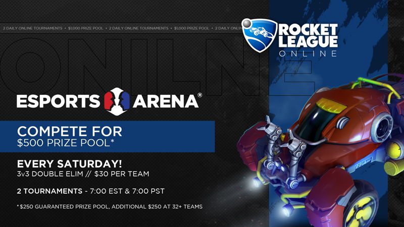 Rocket League 3v3 Online tournament - West - Overview